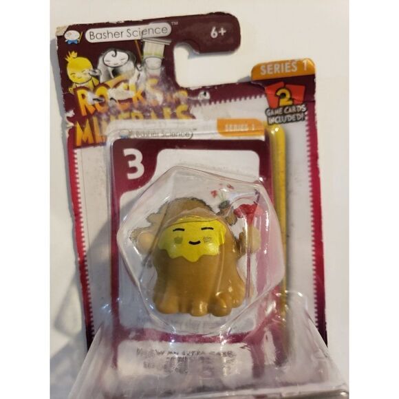 ♥ 4/$25 Sale Basher Science Rocks And Minerals Figures and Cards Series 1 NWT - Picture 7 of 7